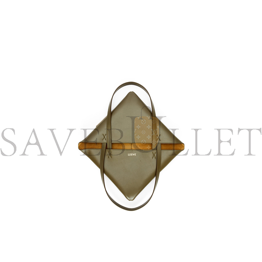 l*ew* medium puzzle fold tote in shiny calfskin a657g50x01 (31.5*25.5*14.5cm)